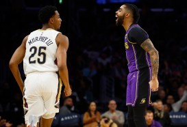 D’Angelo Russell scores 30 points, Austin Reaves adds 27 and the Lakers score 51 of their 87 first-half points during a spectacular second quarter to win for the fourth time in five games, 139-122.