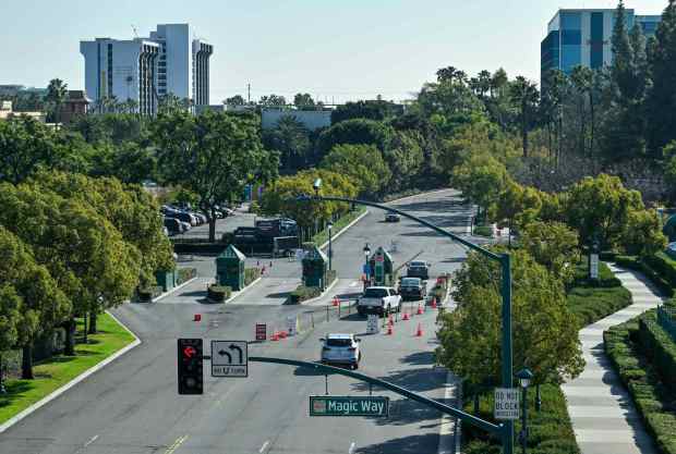 Disney also proposes to buy some streets from the city for $40 million, including Magic Way (Photo by Jeff Gritchen, Orange County Register/SCNG)