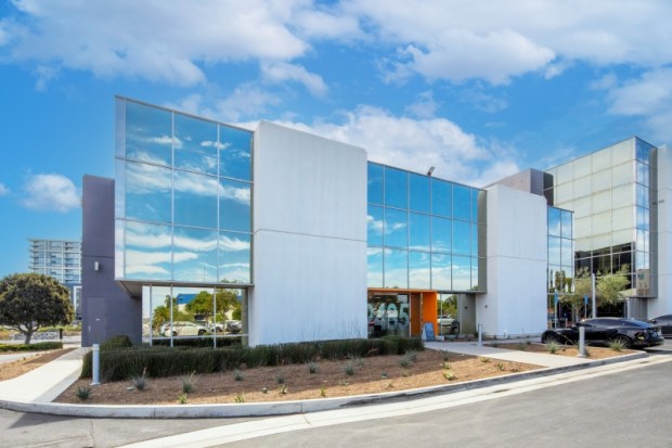 This 20,772-square-foot office building in Irvine recently sold for $11.2 million, or $539 per square foot. (Photo courtesy of Lee & Associates)