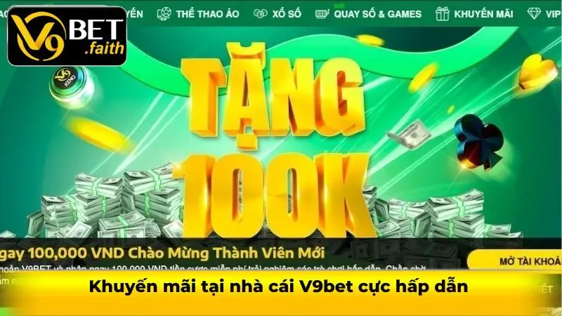 V9bet - Sân chơi cá cược hấp dẫn nhất 2025 25 Khuyến mãi tại nhà cái V9bet cực hấp dẫn